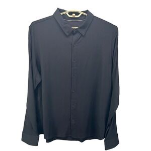 Coolibar‎ Button Up Shirt Black XL